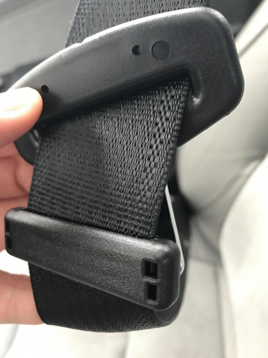Does anyone else have this plastic slide on their seatbelt? | Ford ...